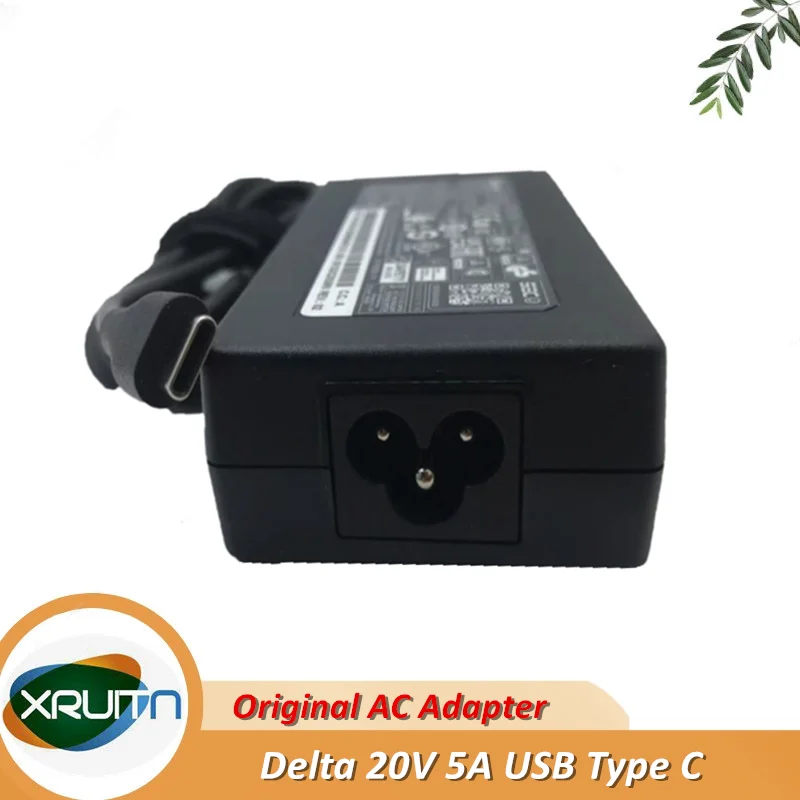 

Genuine Delta 20V 5A 100W ADP-100XB B Laptop AC Adapter Charger for Acer Swift X SFX16-52G/i7-1260P Notebook Power Supply OEM