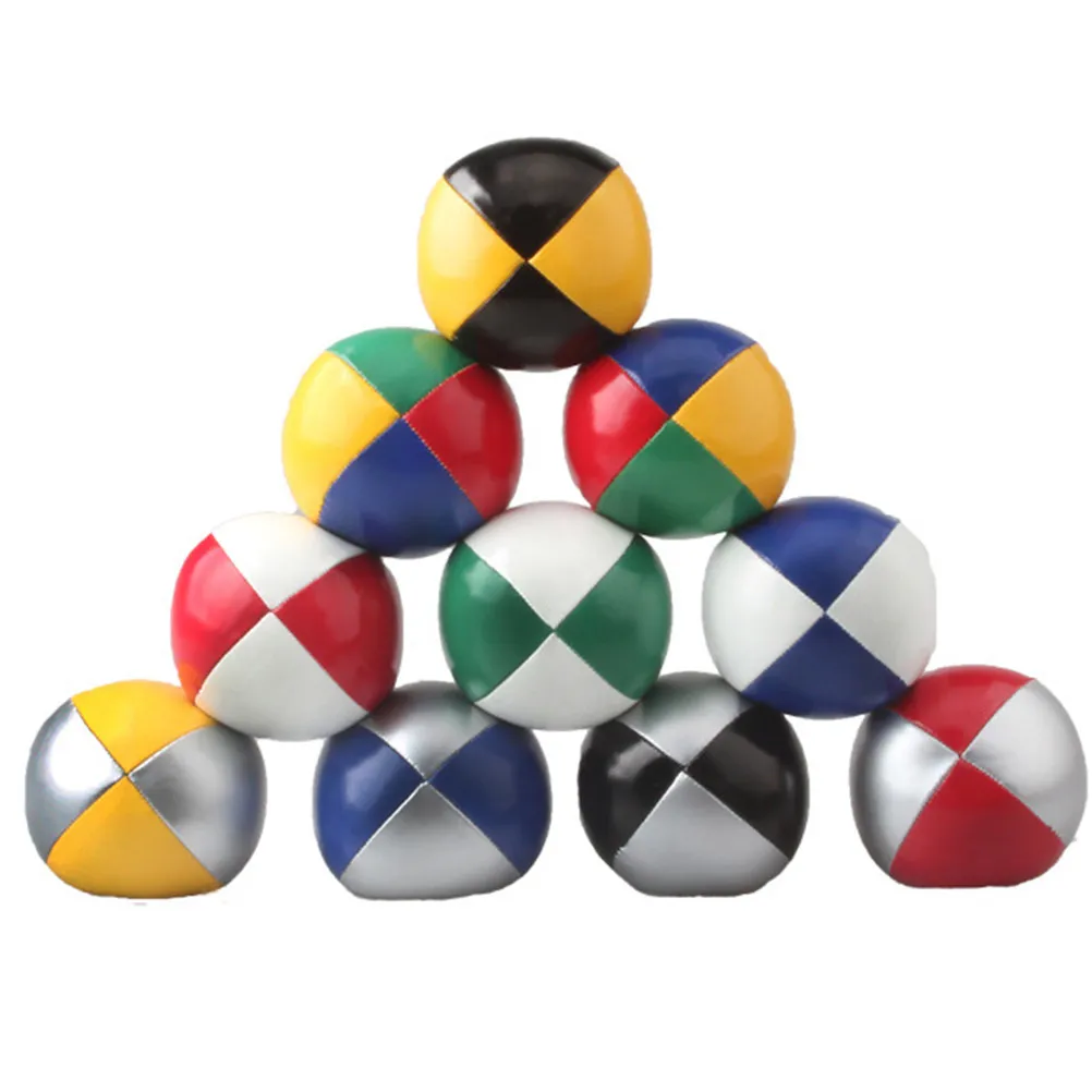 3Pcs Magic Beanbag Balls Strong Stitched Seams Comfortable Hand Feel Excellent for Learning Juggling Routines All Age Friendly