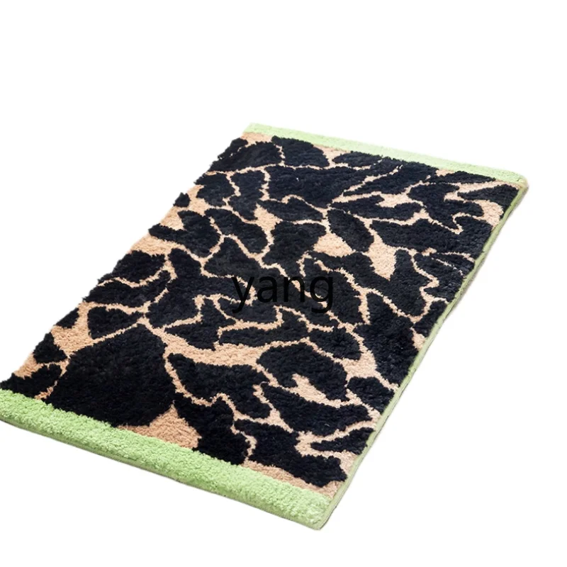 

LXL Floor Mat Mirror Front Blanket Bedroom Bedside Room Decoration Floor Mat Bathroom Water-Absorbing Quick-Drying