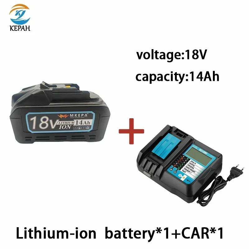 5S2P 14000mAh 21700 original makita 18V BL1830 lithium-ion rechargeable power tool battery  BL1860 BL1850 BL1860B BL1840