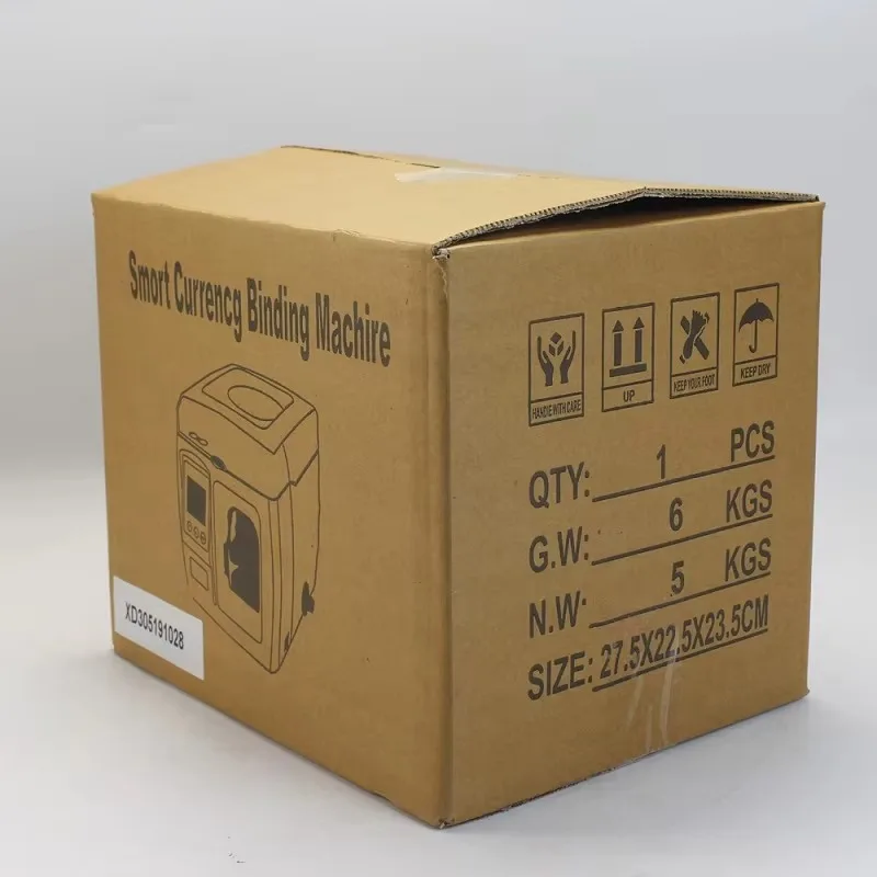 XD-305 Hohe Qualität Geld Banding Maschine Banknoten Umreifung Bank Supermarkt Automatische Smart Währung Binder Neue
