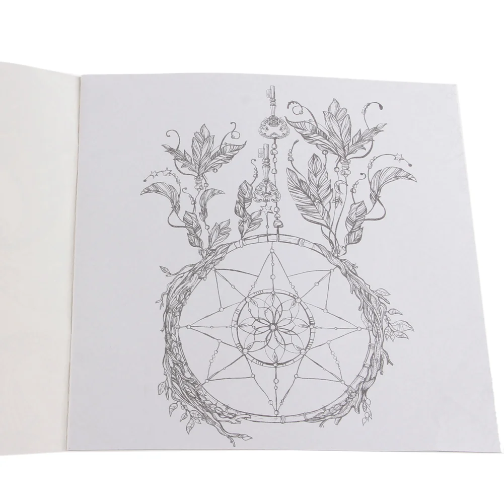 Livre pour enfants  Coloring Book Peinture English Books  Mandalas