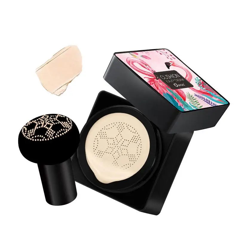 BB Air Cushion Magic Foundation Mushroom Head CC Cream Cosmetic Waterproof Brighten Face Base Tone Concealer Whitening Makeup