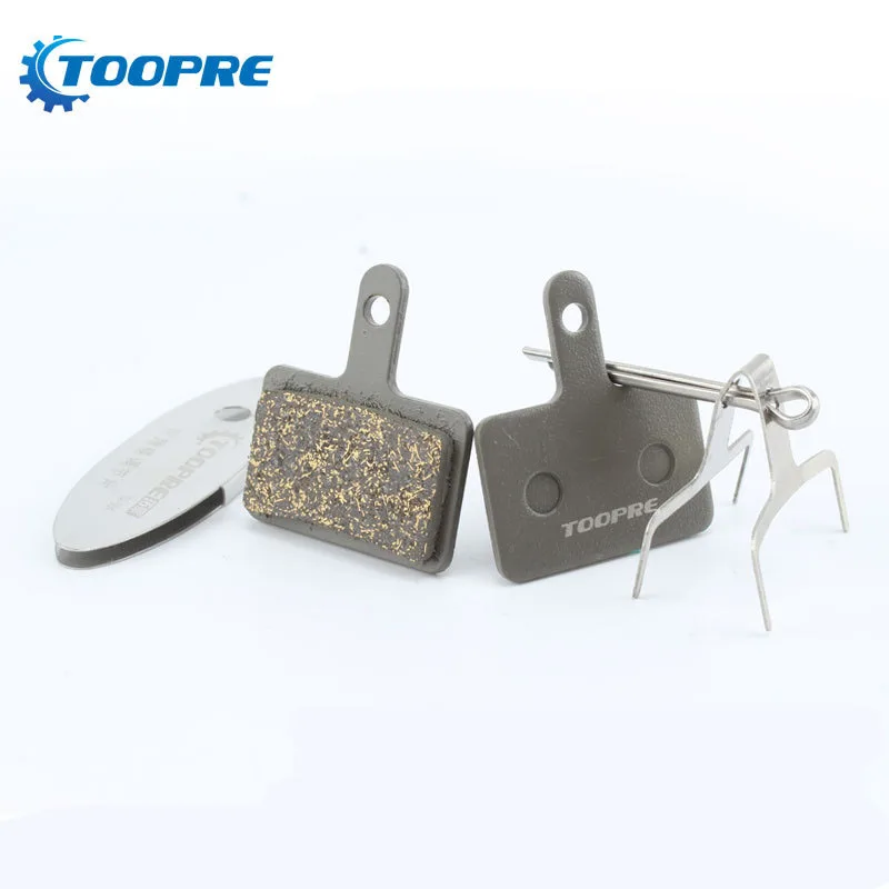 

TOOPRE Mountain Bike Disc Brake Pads Multi-metal high hardness wear-resistant brake pads friction block Bicycle Accessories