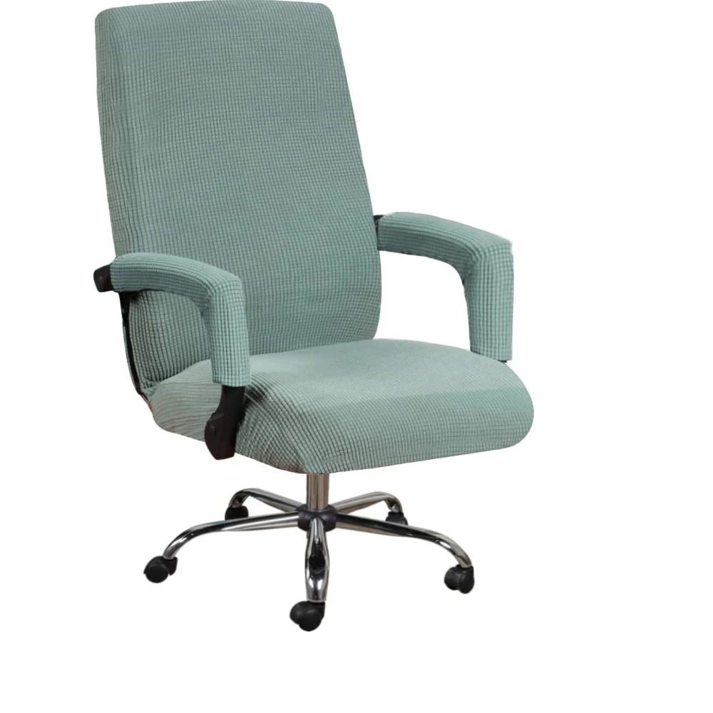 

Office chair cover, detachable computer chair cover, soft universal swivel chair sofa cover, high back chair seat washable