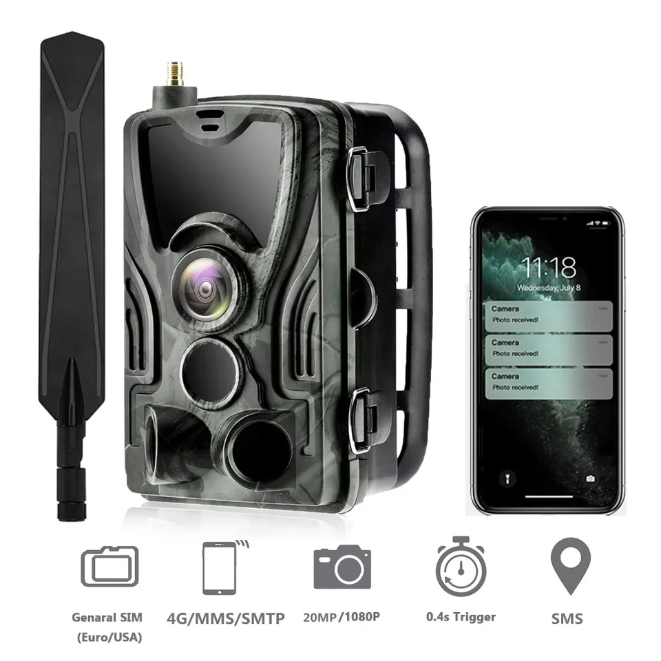 Suntekcam HC-801LTE 4G Wireless Trail Camera 20MP Night Vision