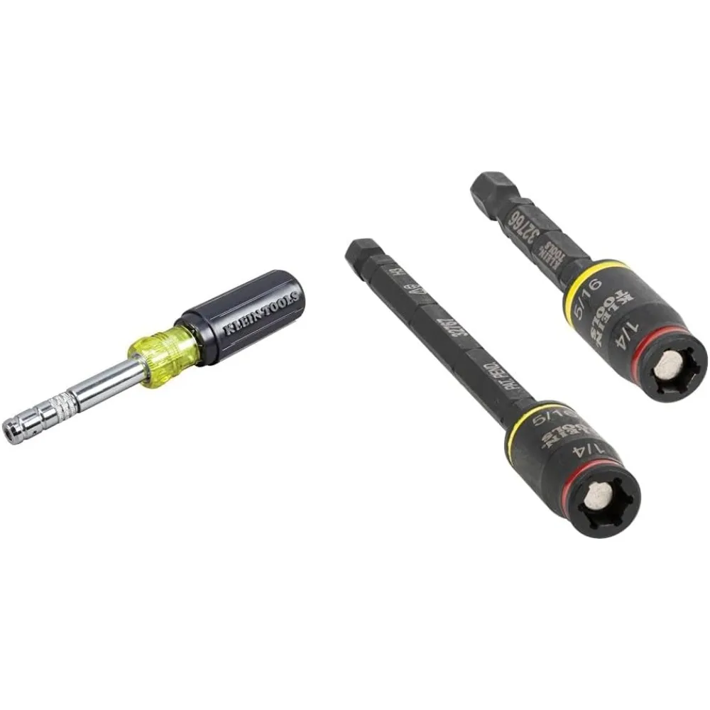 

Магнитная многобитная отвертка и гайковерт 8-в-1 с шестигранной головкой для применения в высоком кондиционере, ударная отвертка 3-в-1