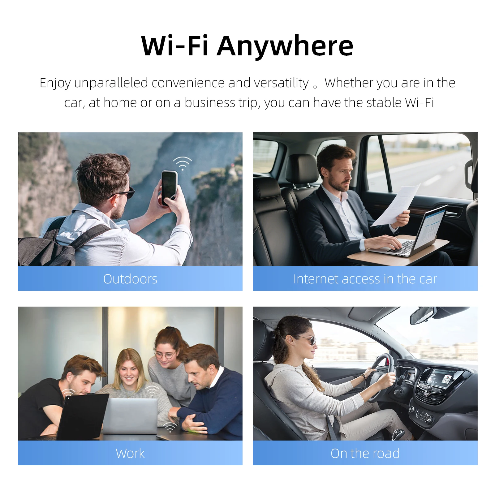 Ezonetronics Car Wi-Fi 4G LTE Mobile Hotspot جهاز توجيه WIFI محمول لستيريو السيارة أو أجهزة أخرى #5