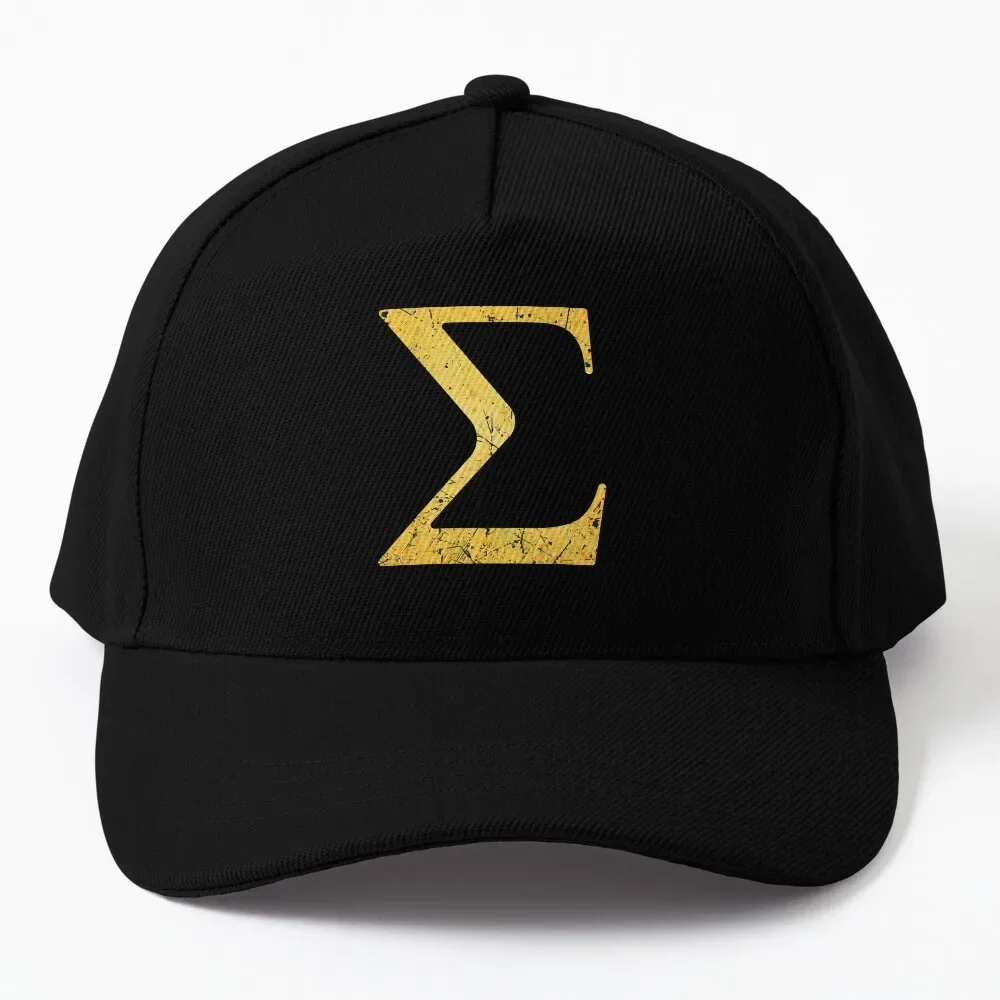 Sigma Letter Greek Baseball Cap fashionable Hats cute Cap For Women Men'S