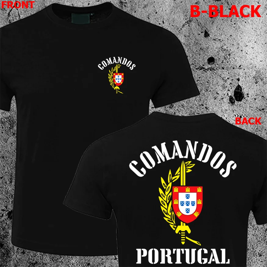 Portuguese Army Special Forces Commando Comandos Portugal Military T-shirt