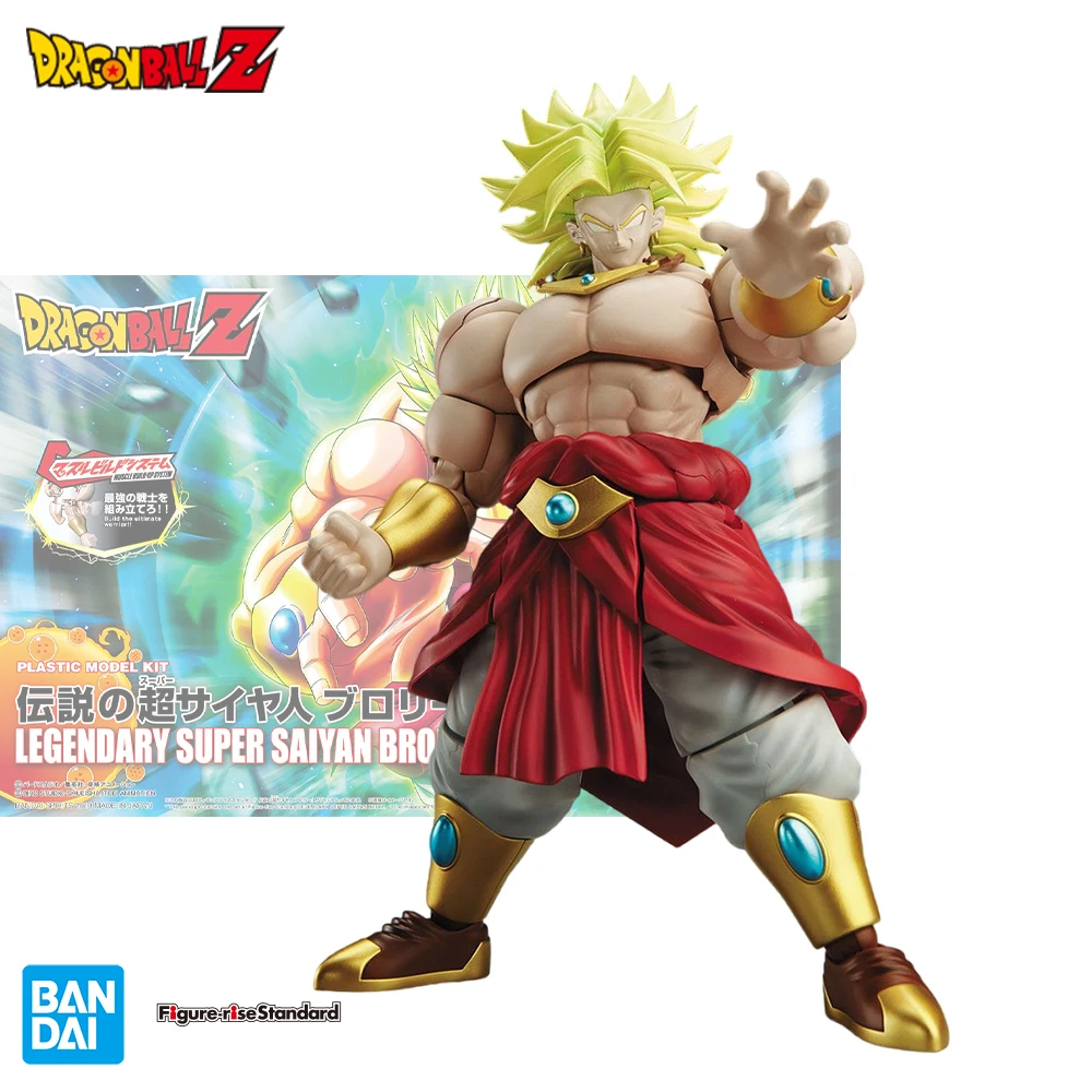 Bandai Genuine Legendary Super Saiyan Broly Figure-rise Standard Dragon Ball Z Anime Action Figure Assembly Toys Model Toy Gifts