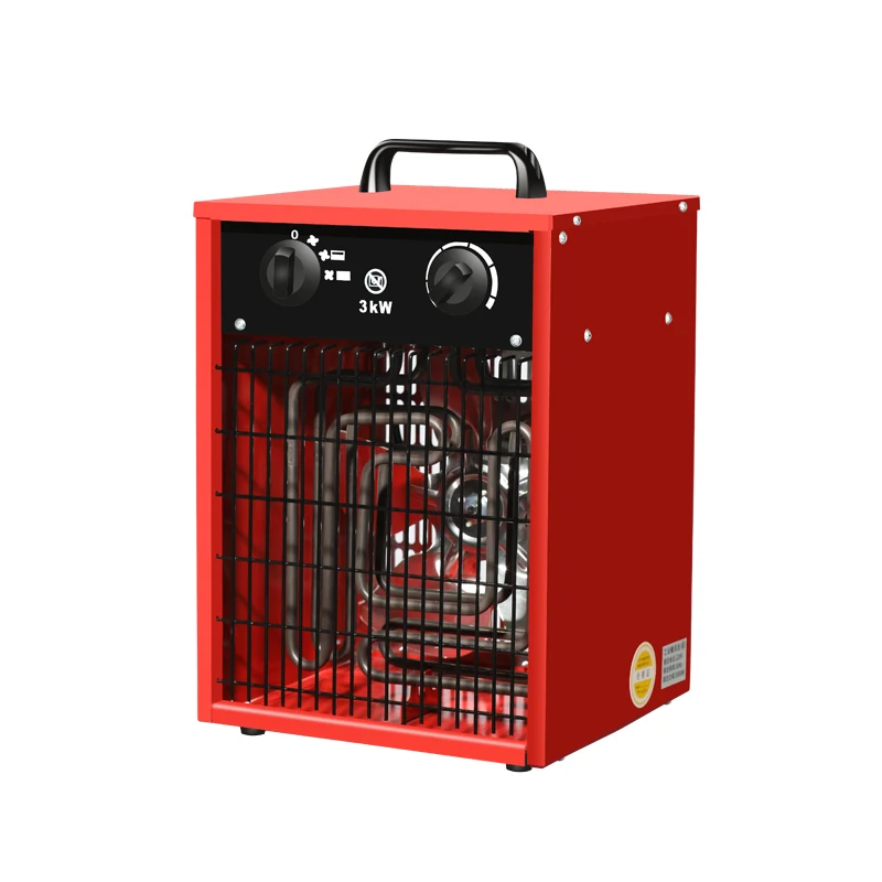 Freestanding IP24 Portable Industrial Electric Air Heater Fan Warm Air Blower Hot Air Fan 220-240V~50Hz