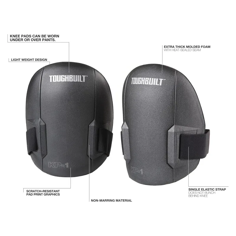 ToughBuilt TB-KP-1 Ultra Light Knee Pads Protective Tools Accessories