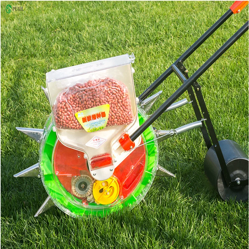 2019 new multifunctional hand push corn cotton soybean peanut precision seeder wheat seeder 2019 new multifunctional hand push c