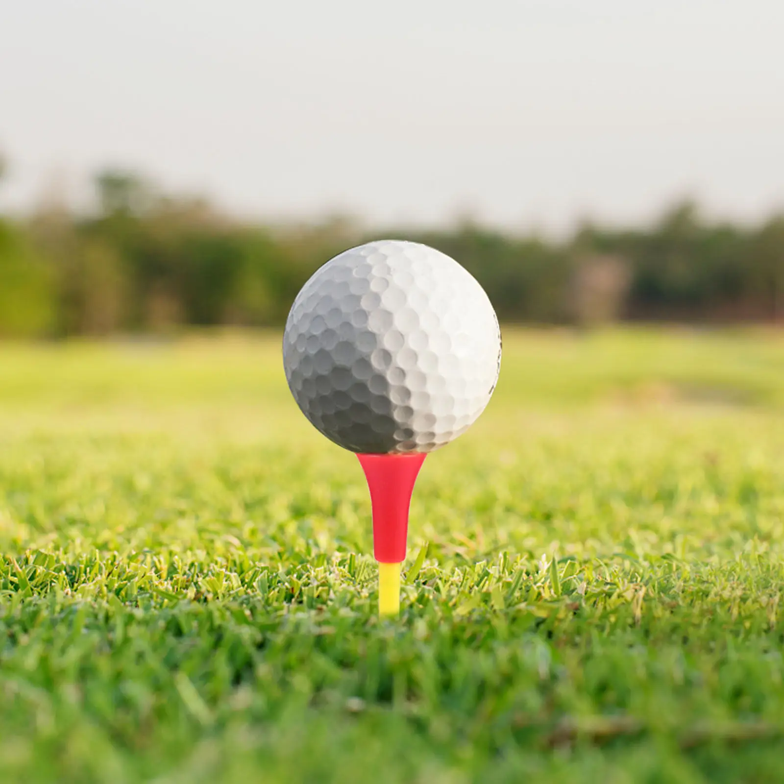 10Pcs Simple Yet Effective Golf Tees Plastic Ball Rack Holder for Shots Lightweight Portable Golf Training Tool