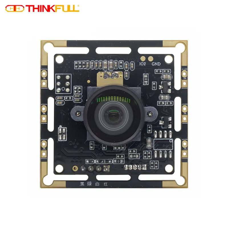 High Speed M12 Wide Angle RGB USB2.0 Camera Module 5MP USB Global Shutter USB Camera Module For Storage Box