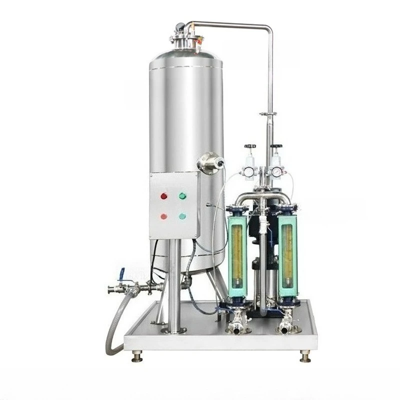 

Semi-automatic carbonated beverage filling machine, soda soda can press machine