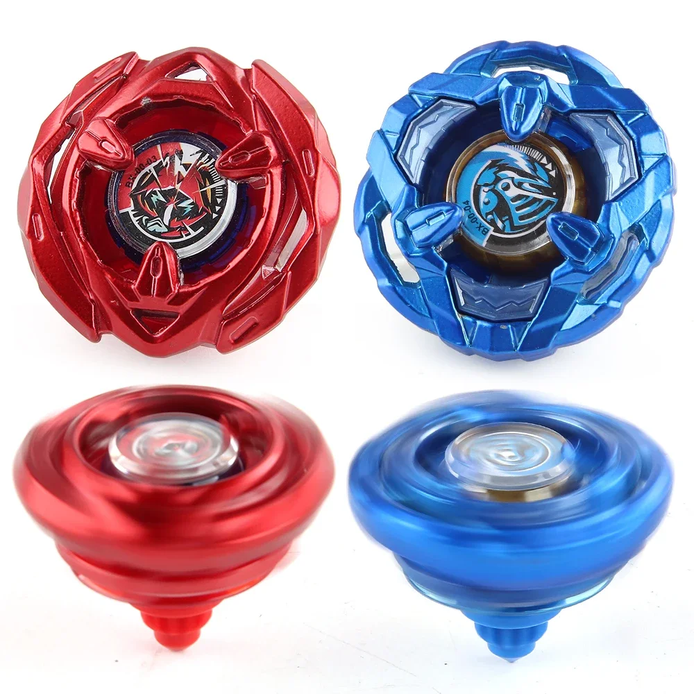 

Bey X BX Starter Battle Gyro Toy Evolution Gold Metal Spinning Top with String Launcher Gift Xmas