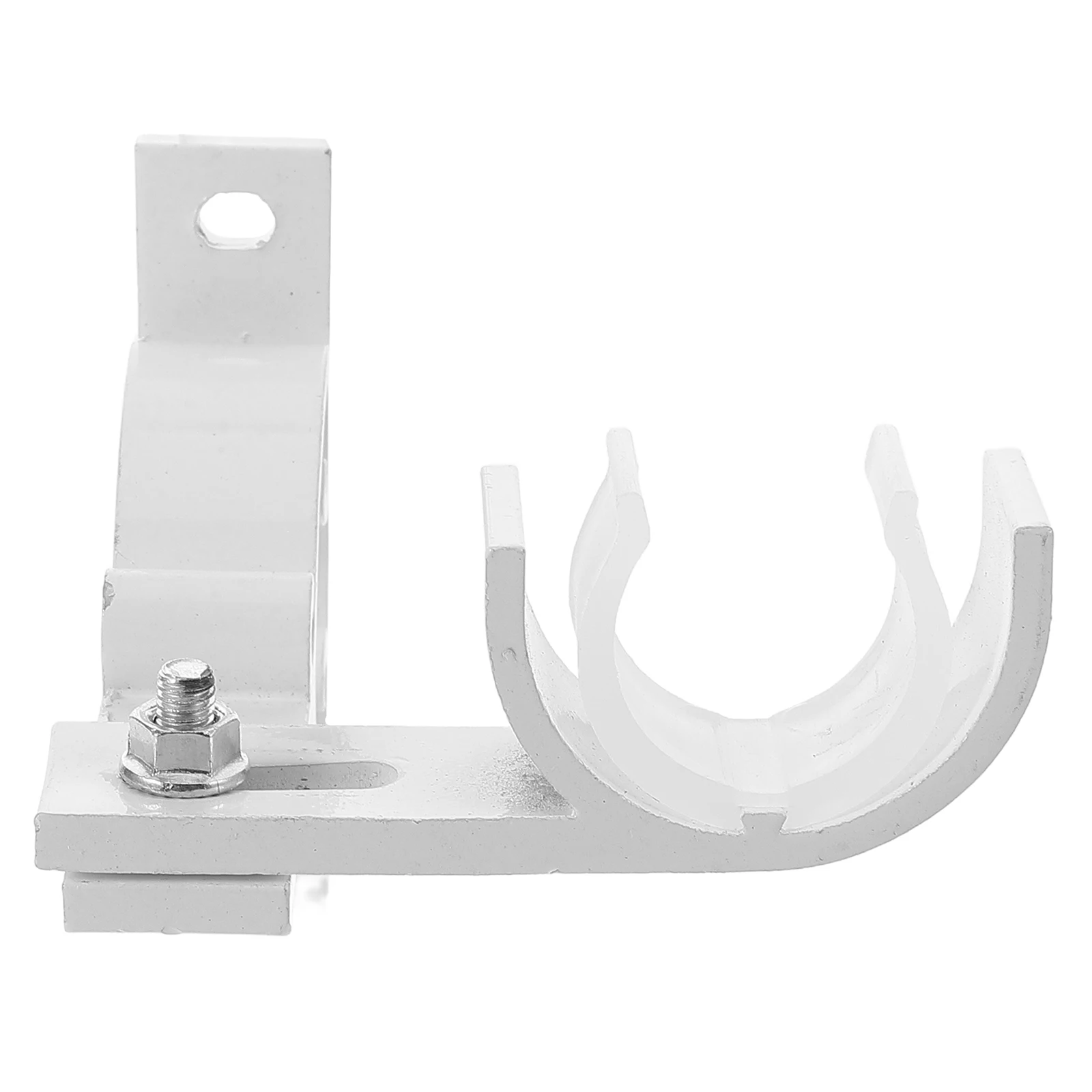 

Curtain Rod Bracket Heavy Duty Adjustable Horizontal Holder Modern Decor Easy Installation Versatile Use Home Office