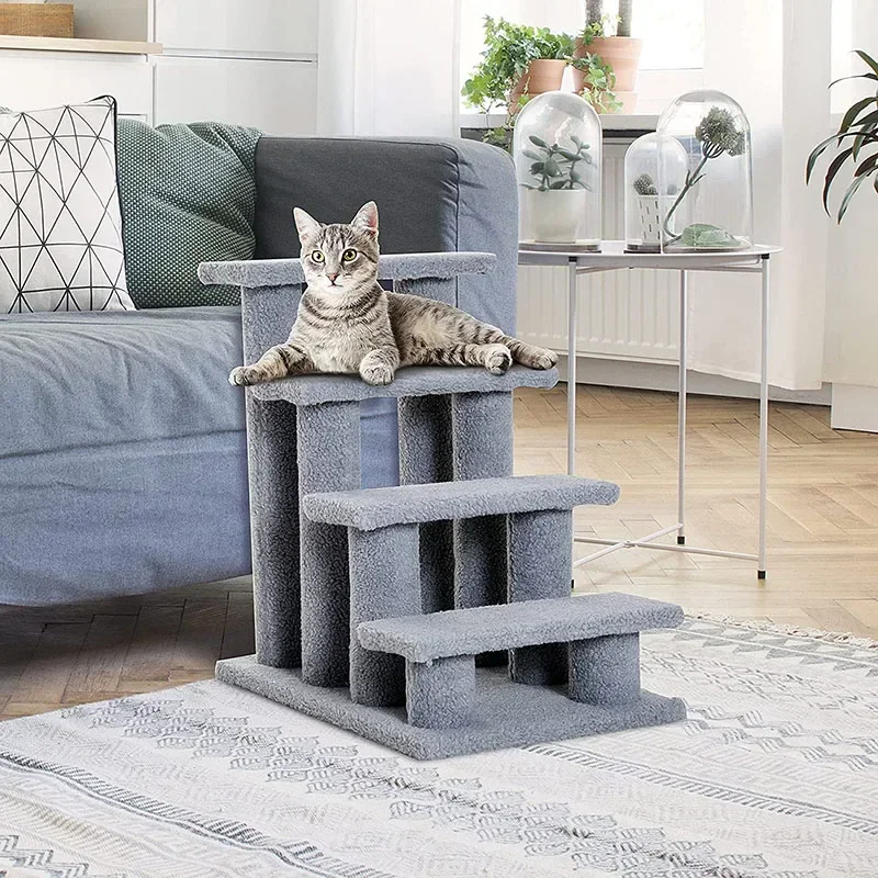 Bed Folding Small Super Dog Stairs Steps Pet Ladder Sofa