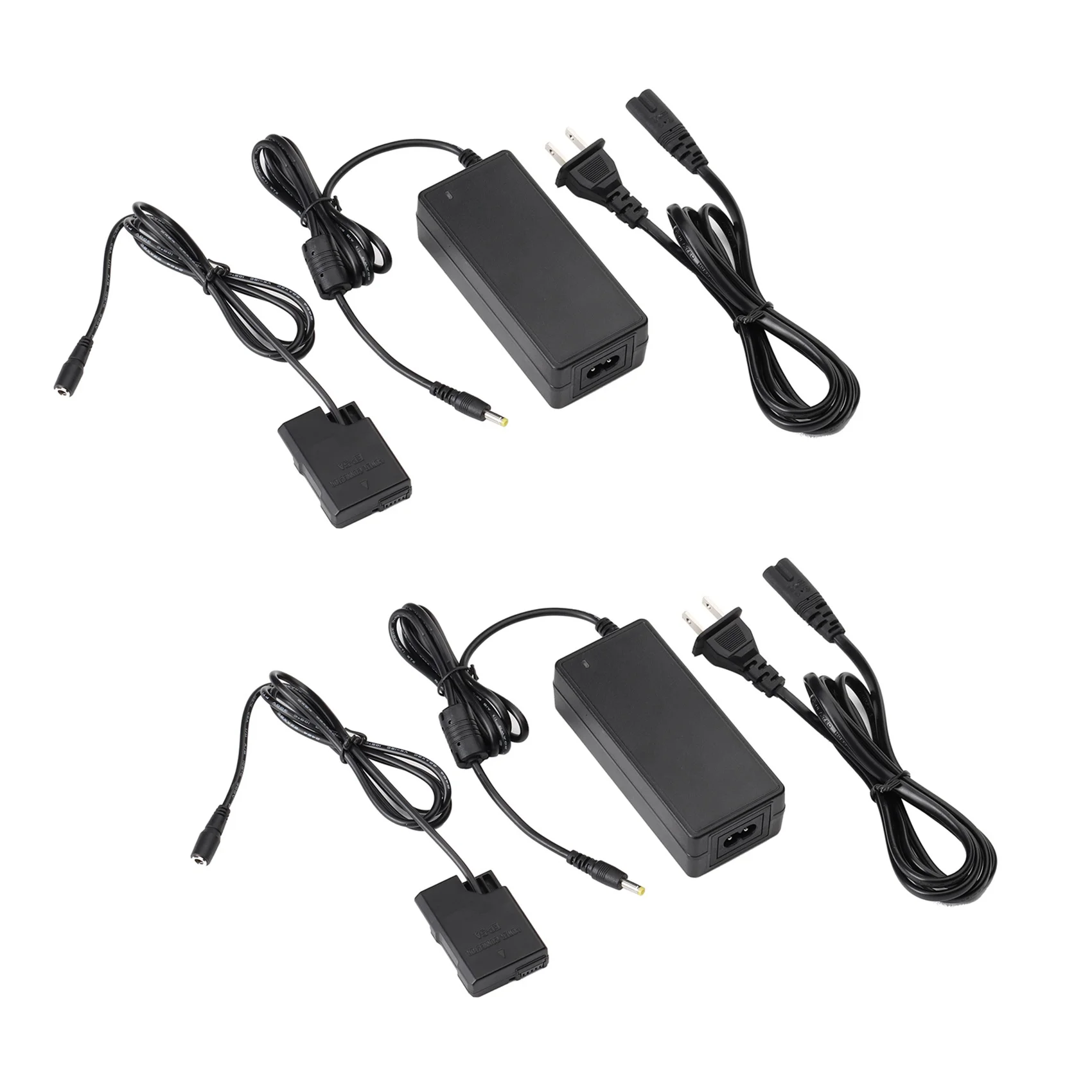 

2X AC Power Adapter DC Coupler Camera Charger Replace for EN-EL14 / for Nikon D5100 D5200 D5300 D5500 D5600(US Plug)