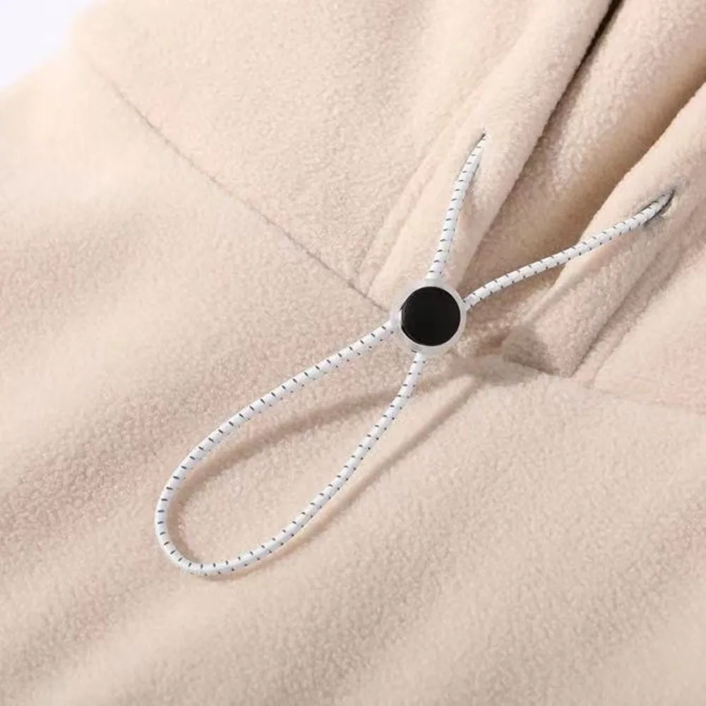 Unisex Polar Fleece Winter Balaclava Hat Windproof Cold-proof Ear Protection Cap Thickened Integrated Hat Scarf Outdoor Cycling