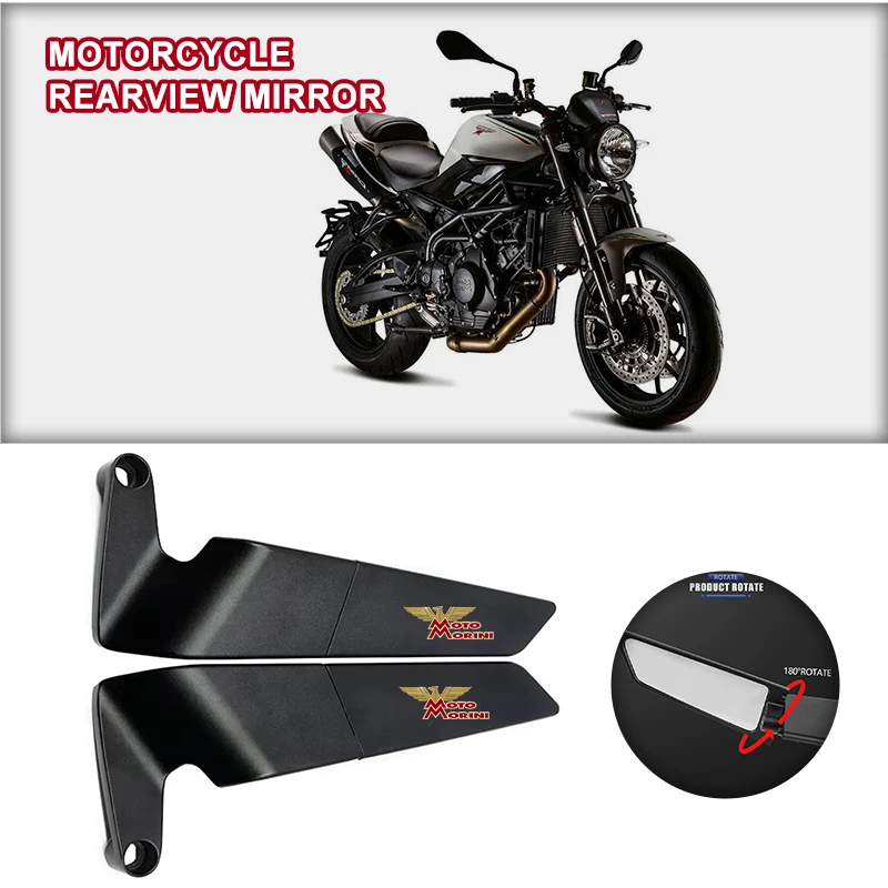 Easy Installation Motorcycle Wind Wing side Rearview Foldable For Moto Morini X-CAPE STR SCR Corsaro ZZ ZT 650 T/TS Seiemmezzo