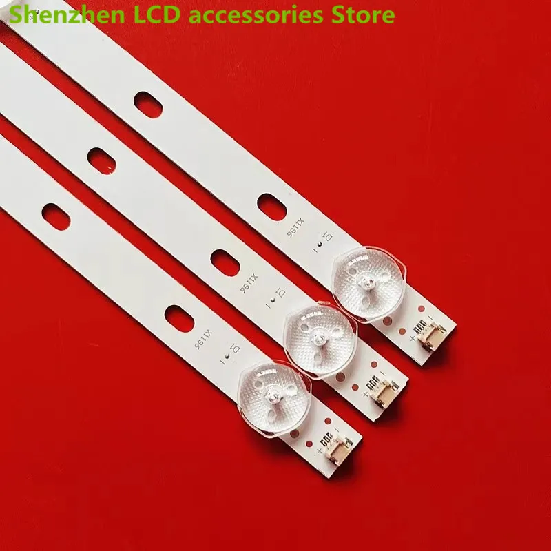 ل JL.D32061330-083AS-M 6LEE 58 سنتيمتر 3V LED الخلفية الشريط