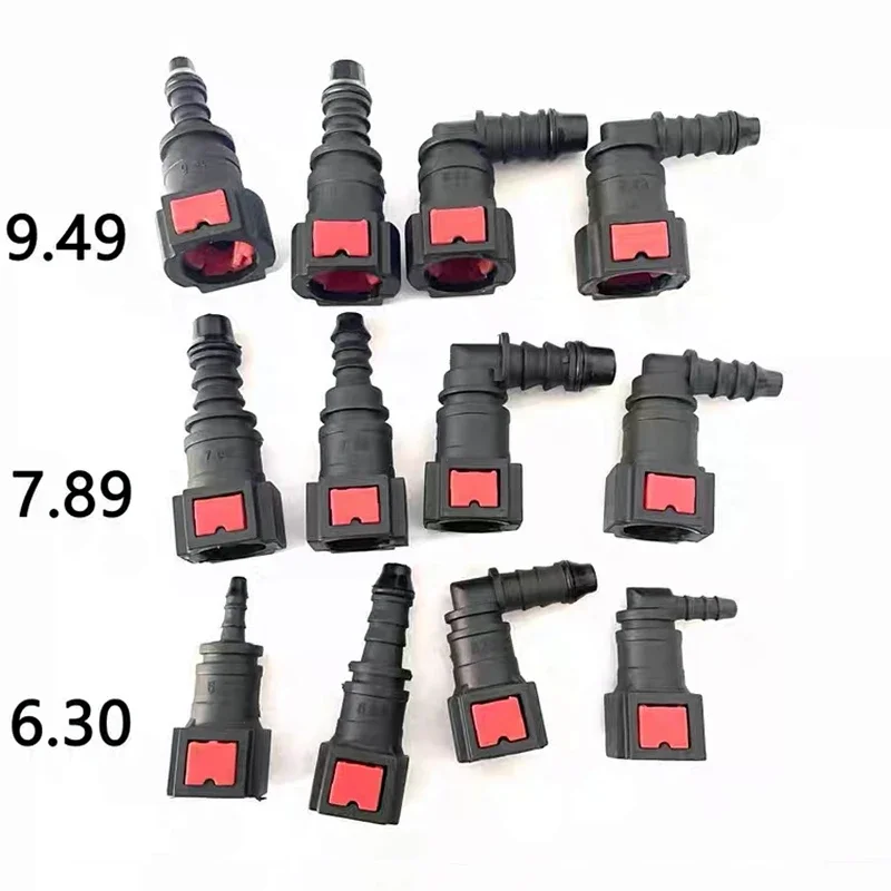 10pcs Urea Pump Urea Tube Quick Connector 6.30 7.89 9.49 Fuel Air Pipe Joint SCR Post-Processing Repair Kits