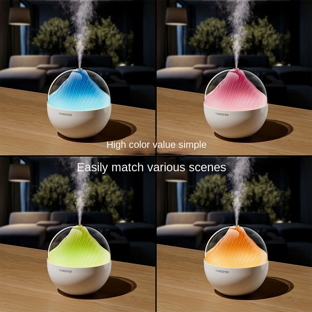 Essential Oil Diffuser Humidifier 3 Gear Timer Compact Aroma Diffuser Mini Humidifier for Yoga Bedroom Indoor Home Birthday Gift