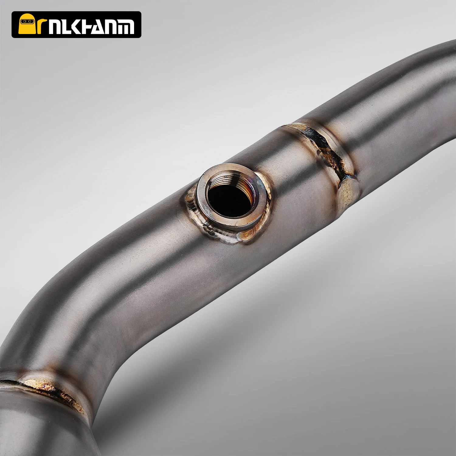 لتعديل نظام عادم الدراجة النارية duke390 RC390 Ti. وصلة أمامية من سبيكة الشريحة الأصلية لـ KTM duke390 RC390 20-23 #6