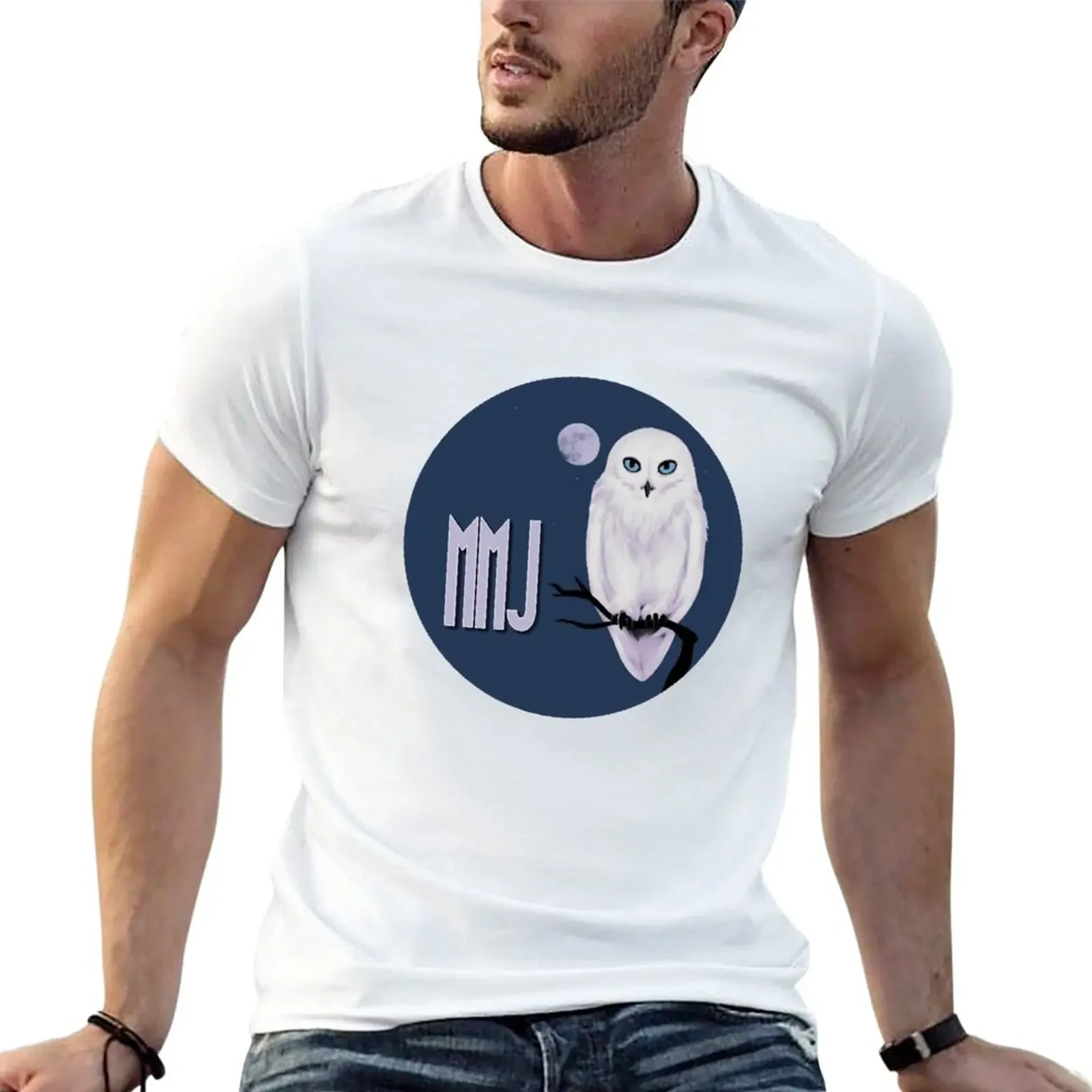 

New MMJ T-Shirt Aesthetic clothing tops oversized t shirts mens plain t shirts