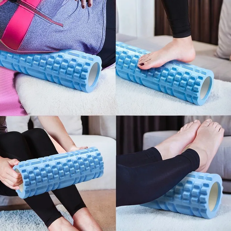 Yoga Column Gym Fitness Foam Roller Pilates Yoga Exercise Back Muscle Massage Roller Soft Yoga Block Muscle roller Drop Shipping