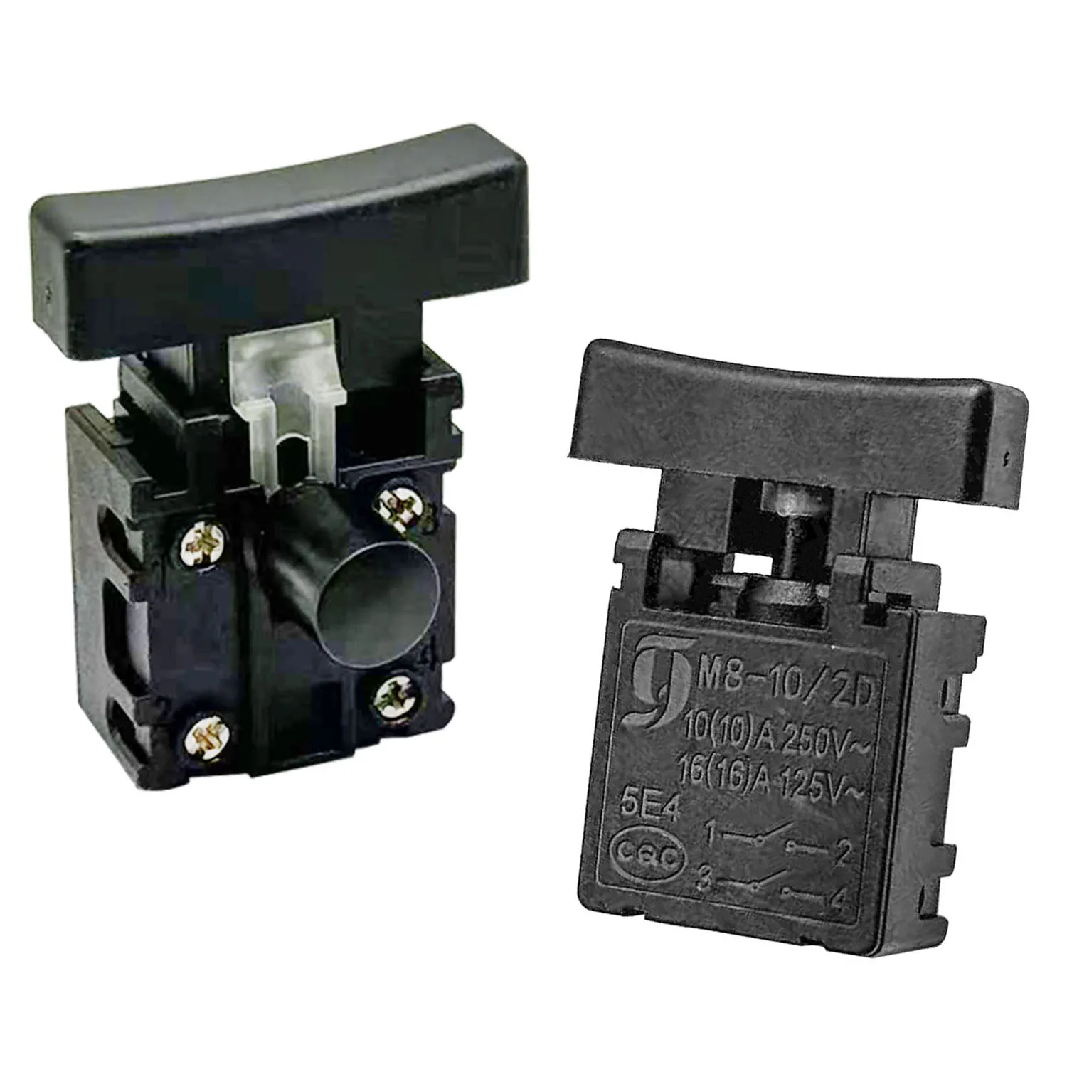 Replacement Trigger Switch for Electric Chainsaw Power Tool For 50166018 Model Compatible with Woodworking Equipment