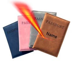 Customize Name Passport Cover Travel Wallet Custom Customized Name Number Passports Passport Cover with Personal Names
