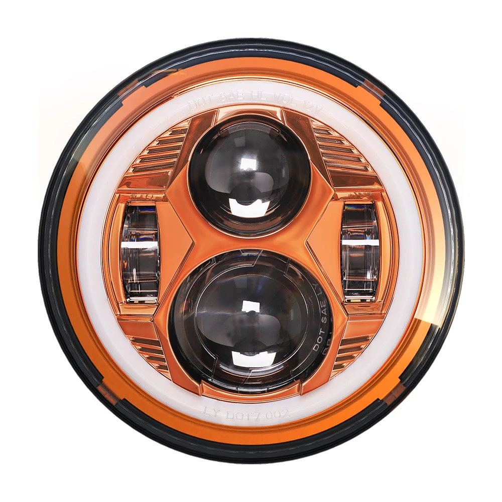 STLF Loyo High Lumen 7 Inch Round Led Light 12V 24V for Jk Jl Halo Led Headlight 7