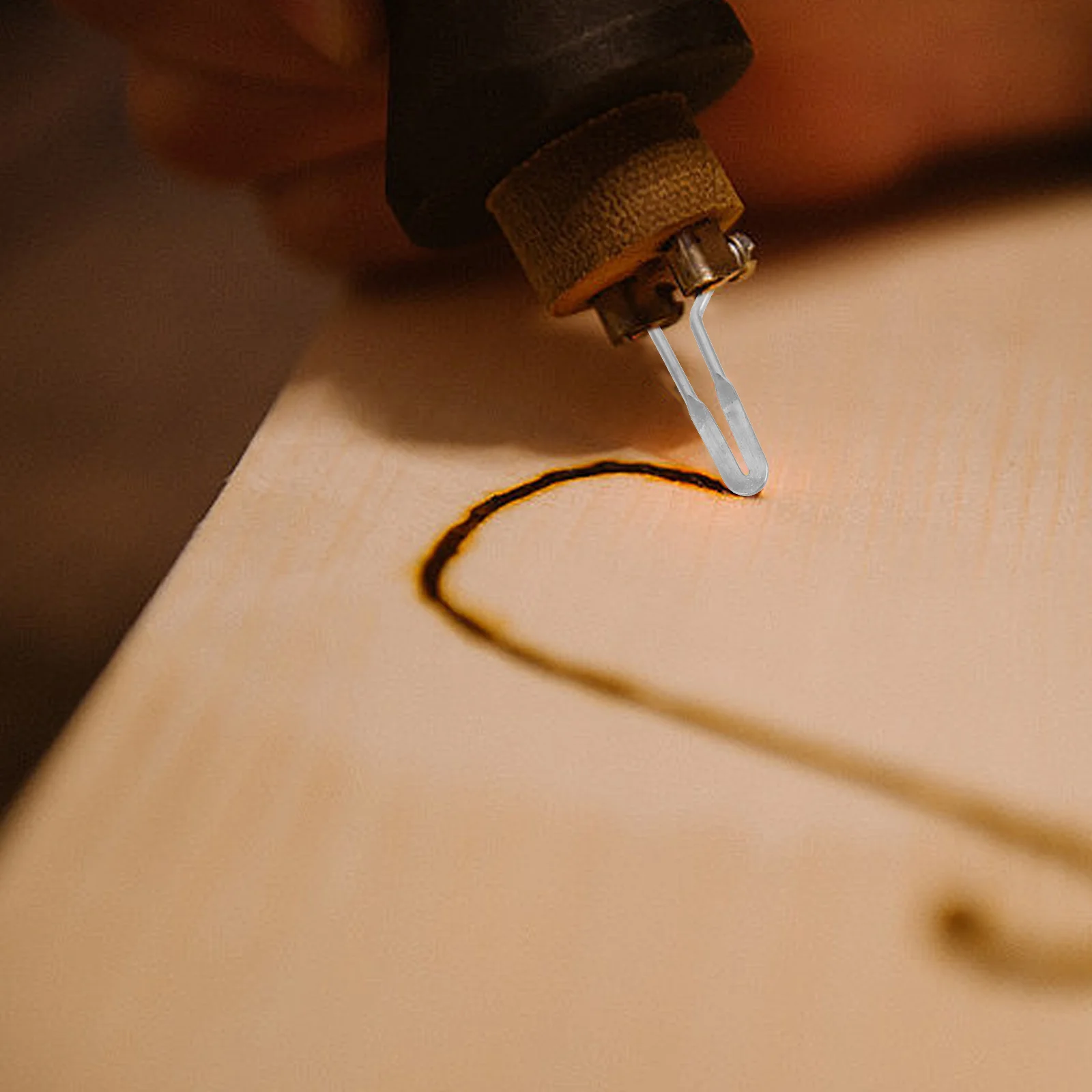 หัวเขียนไม้สำหรับเครื่องเชื่อม 6 ชิ้น ให้ประสิทธิภาพการใช้งานที่เสถียร ชุดหัวเขียนไม้สำหรับงานไพโรกราฟี