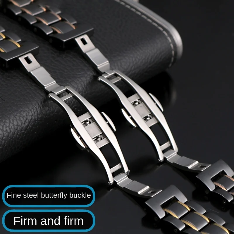 Correa de cerámica para blackpain Fifty Fathoms, pulsera de Barracuda de 20mm y 23mm, 22mm, 5015, 5015D, 5008