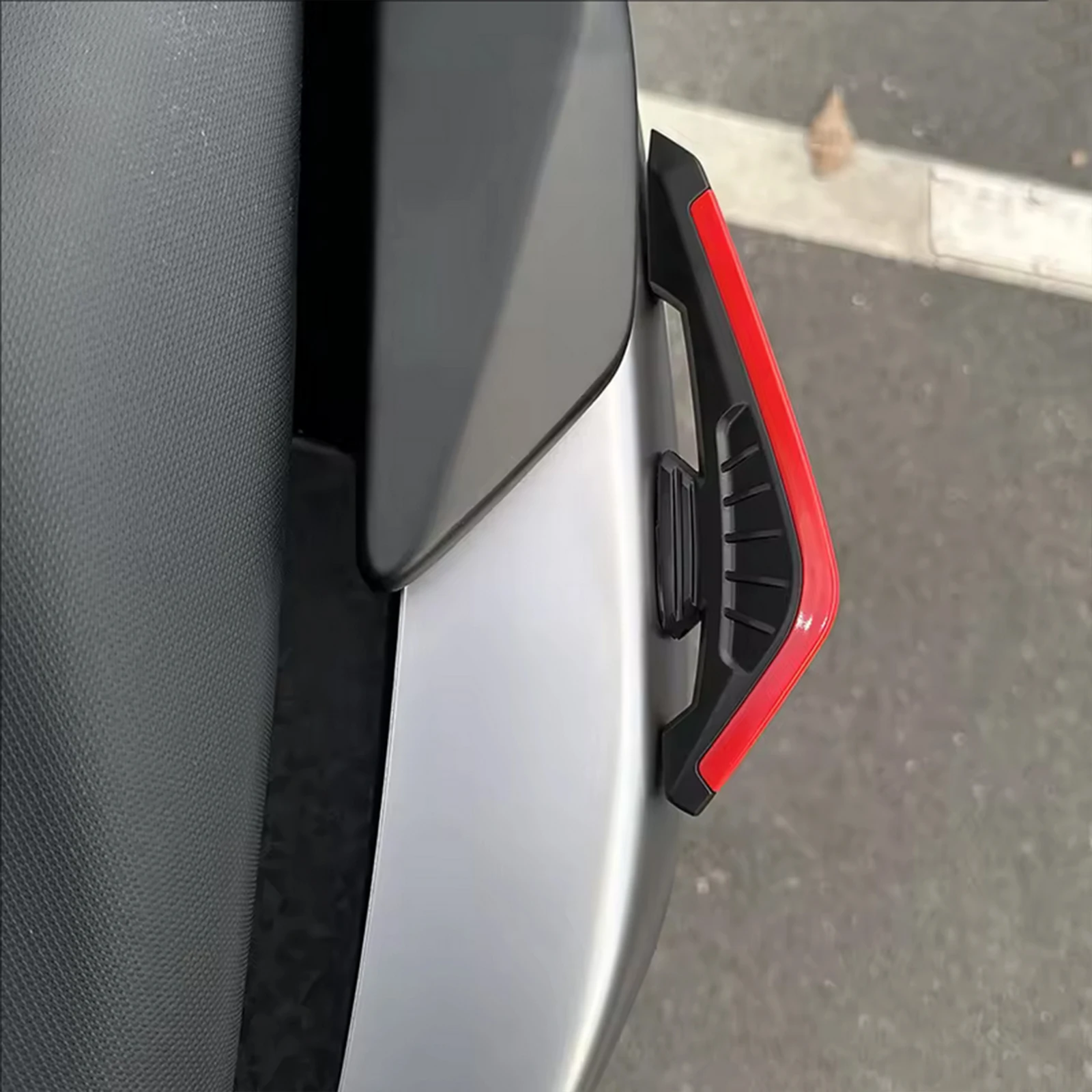 1 Pair Motorcycle Winglets Side Fairing Winglets Spoiler Aerodynamic Wing Modified Accessory Wind Wing