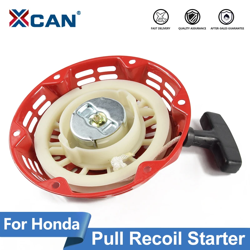XCAN سحب بادئ حركة ارتدادي الترجيع بدء دليل كاتب الجمعية لهوندا GX120 GX160 GX200 5.5hp 6.5hp مولد