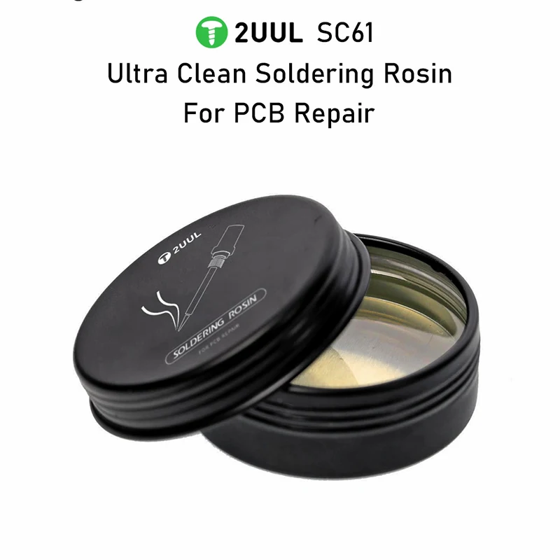 

2UUL SC61 Ultra Clean Soldering Rosin Flux For BGA PCB PGA SMD Soldering Electric Soldering Iron Welding Fluxes Repair Tools