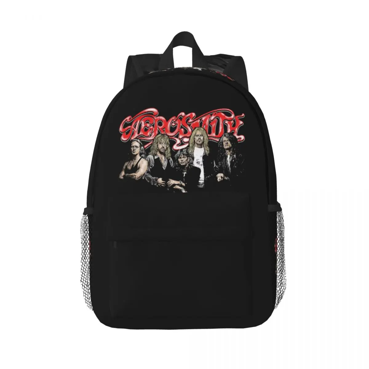 

Rock Aerosmith Band Backpack Hot Sale Daypack Large Capacity Boys Girls BookBag Shoulder Bags for Men Women Children School Bag