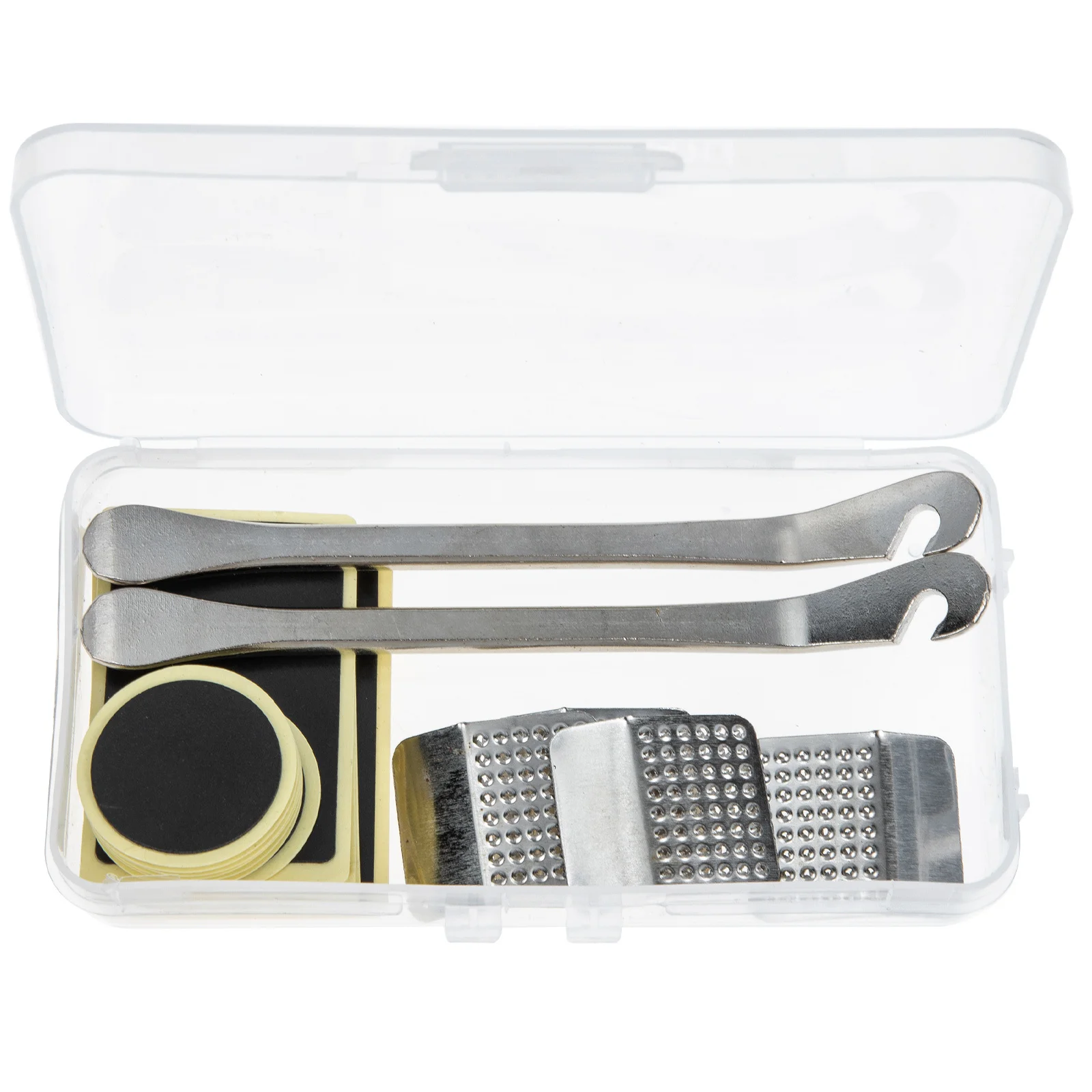 

1Set Bike Tire Repair Kit Bicycles Self-Adhesive Patch Tool Metal Rasp Portable Emergency Road Mountain Bike Repair Patch Set