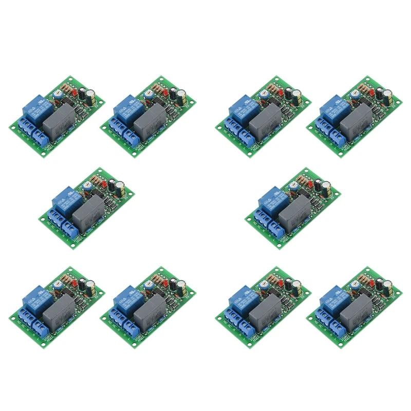 10X 220V Relay Board, Power On, Time Delay, Circuit Module, Corridor Switch, Stair Light, D1B5