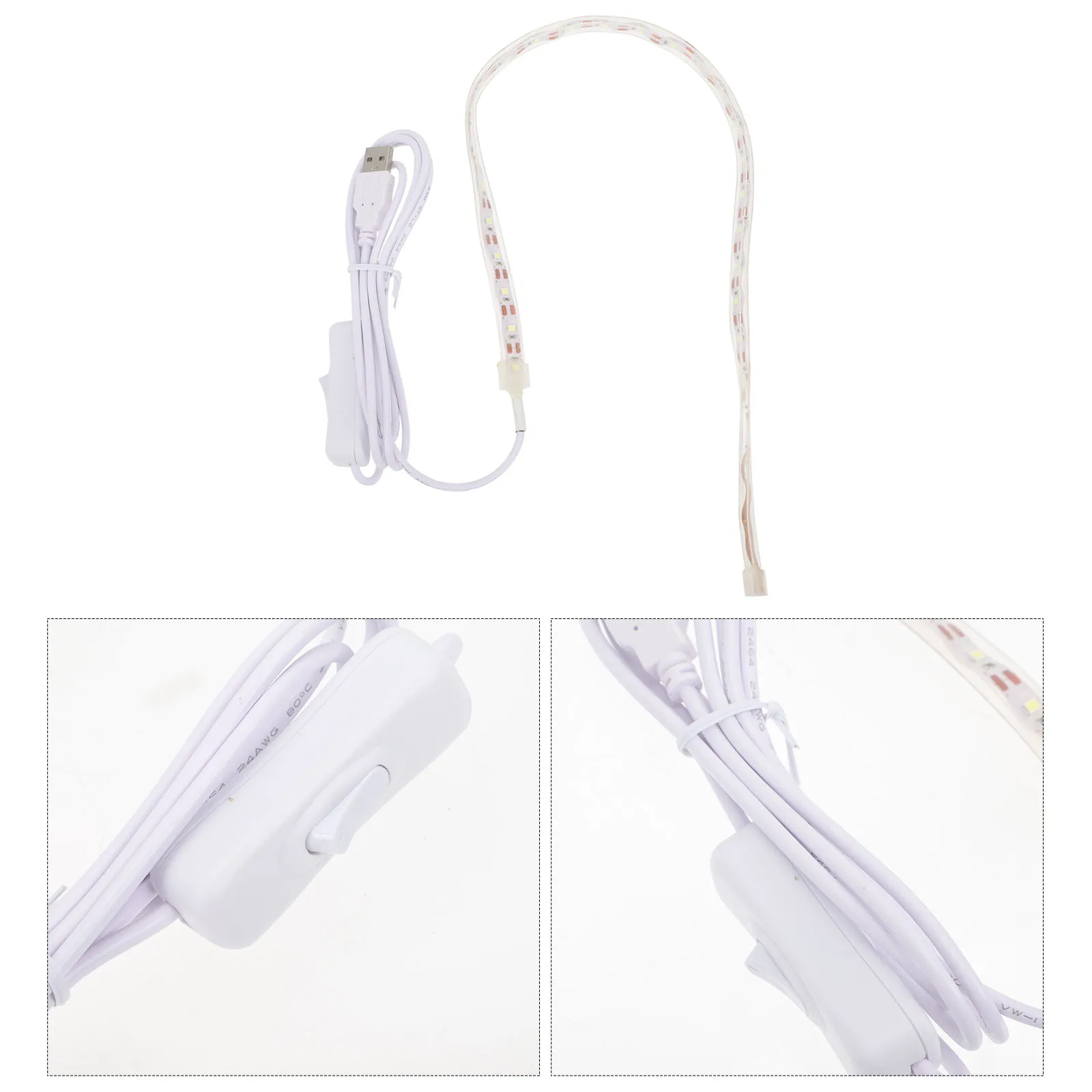 

Saxophone Wind Instruments Repair Tool Usb Leak Light For Flute Detection Durable Insulating Material Ergonomic Design Leak