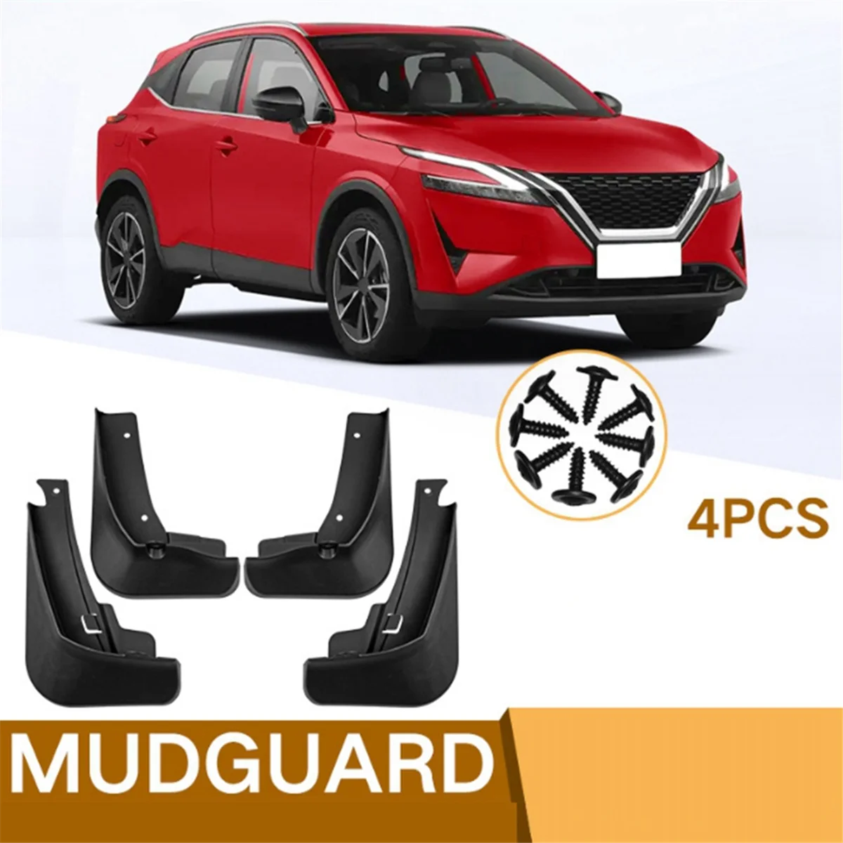 Car Mudguards for Nissan Qashqai 2023 Fender Mud Guard Flap Splash Flaps Mudflapor Accessories