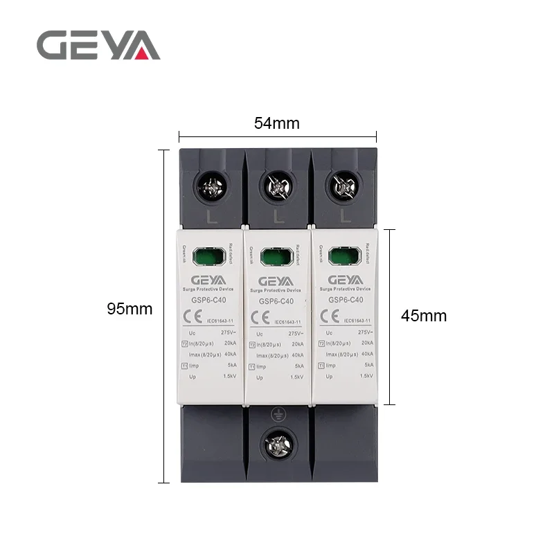 

GEYA SURGE PROTECTION DEVICEThe Ultimate Defense Against Power Surges1P/2P/3P/4P