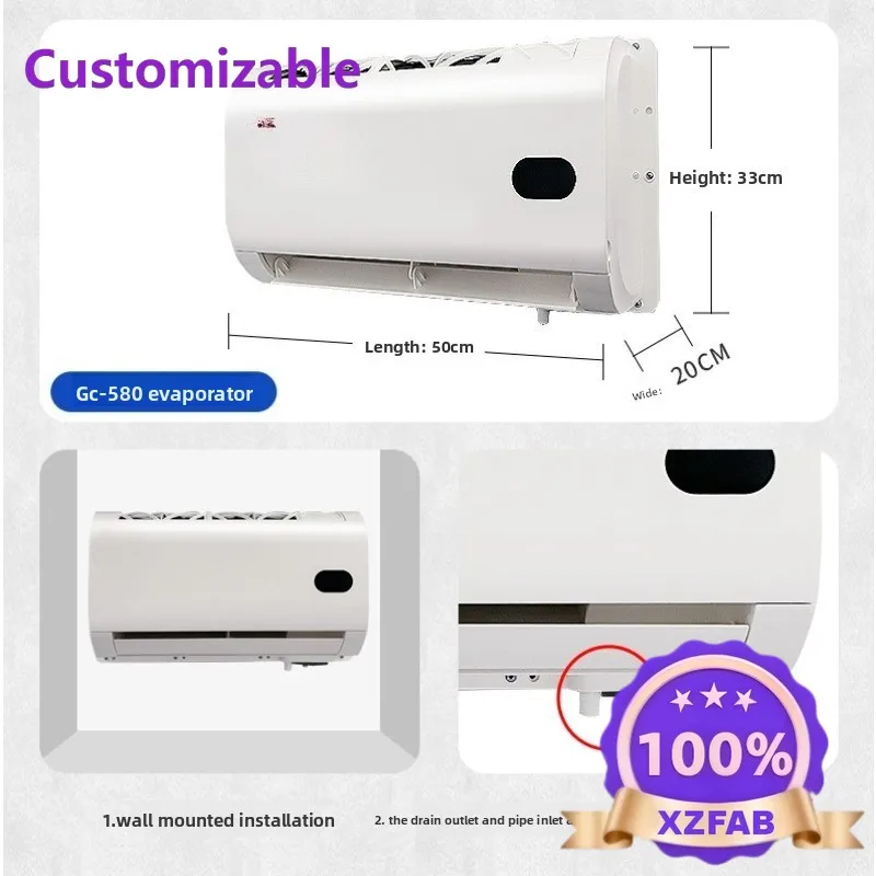 Factory Direct 2026 RV Van Bed Car Hidden Resident Air Conditioning 24v