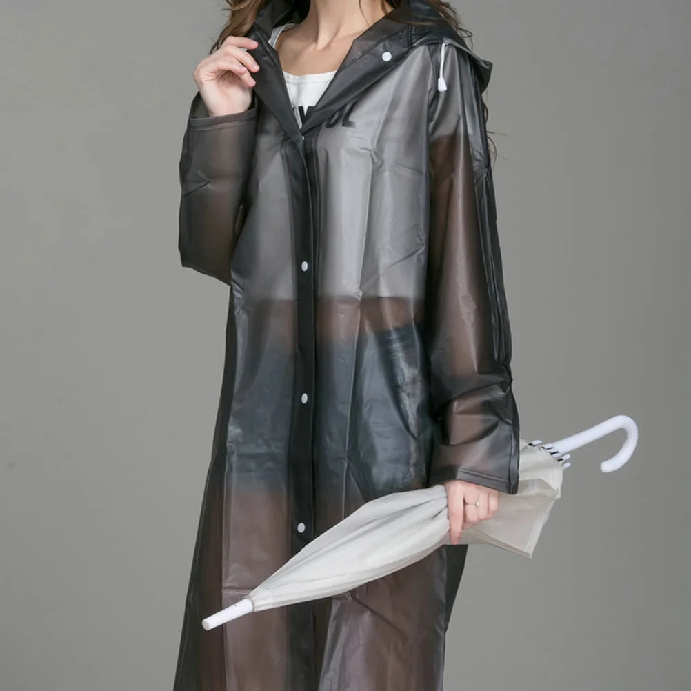 

Waterproof Rain Poncho for Adult Reusable Lightweight Raincoat with Hood Foldable Rainwear for Travel Outdoor Activities Hiking