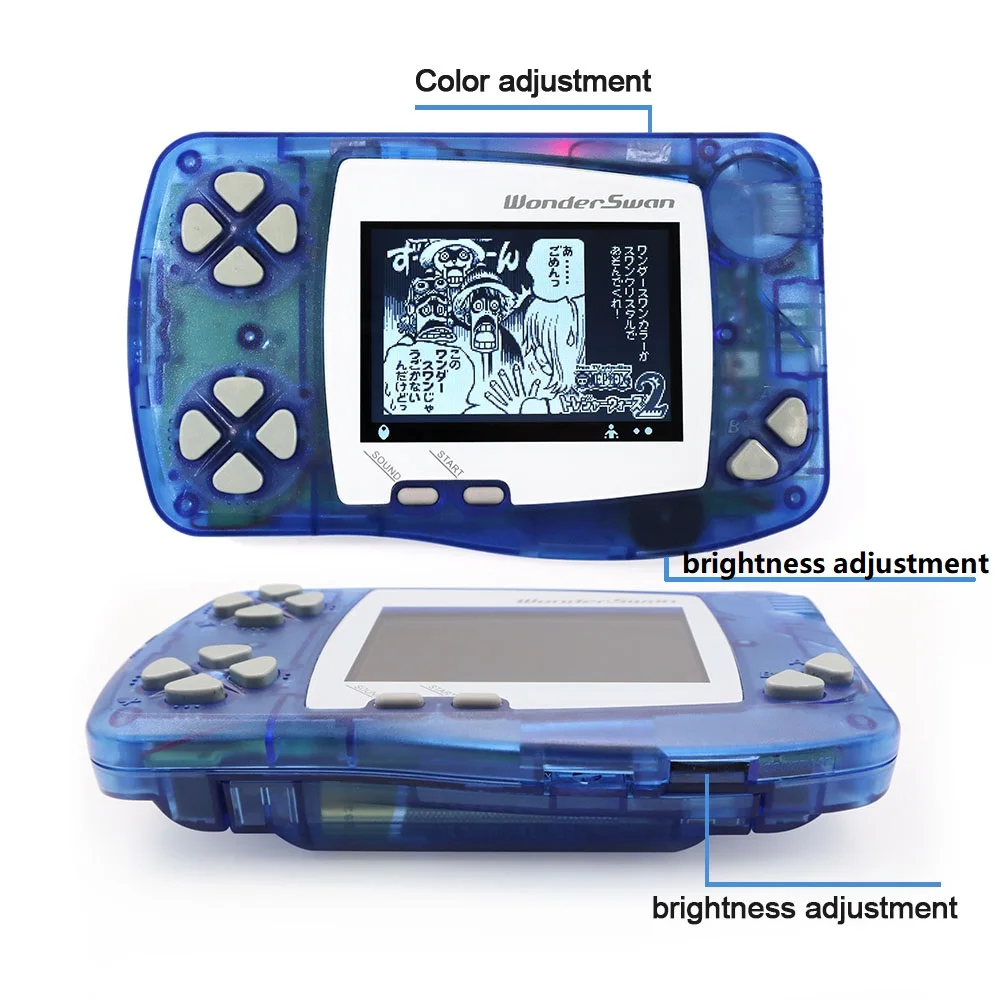 Highlight WS IPS LCD Screen Kit Backlight Brightness For Bandai WonderSwan For Wonder Swan Game Console